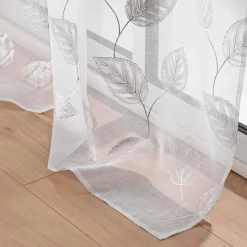 Voilage|DOUCEUR D'INTERIEUR Voilage œillets (140 x 280 cm) Edelia Argent