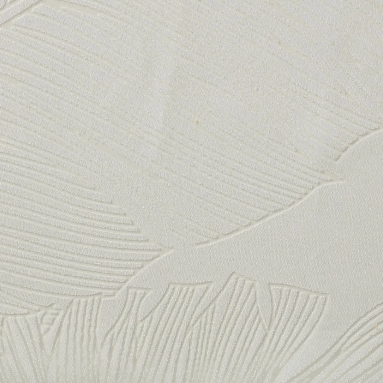 Voilage|ATMOSPHERA Voilage œillets (140 x 240 cm) Feuille Blanc