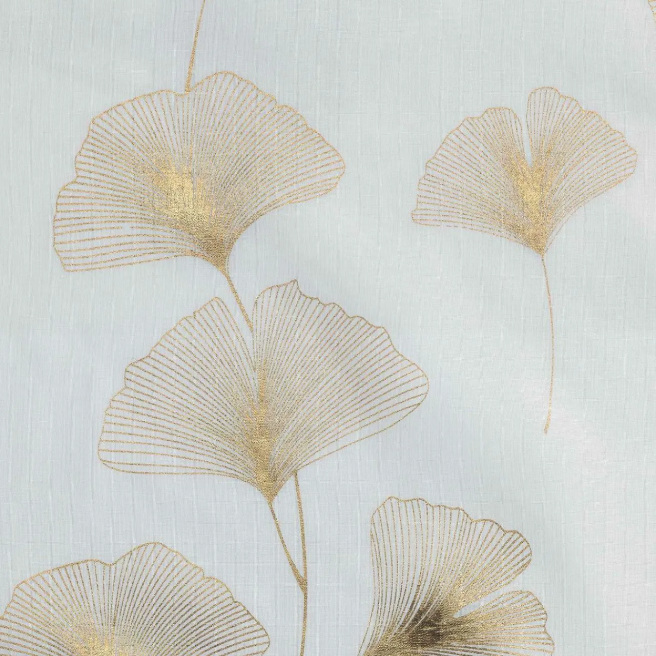 Voilage|DOUCEUR D'INTERIEUR Voilage œillets (140 x 240 cm) Ginkgold Or