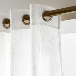 Voilage|EMINZA Voilage œillets (280 x 240 cm) Léontine Blanc