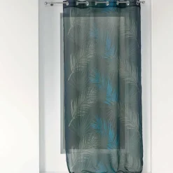 Voilage|DOUCEUR D'INTERIEUR Voilage œillets (140 x 240 cm) Malyssa Bleu