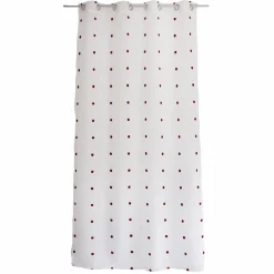 Voilage|ENJOY HOME Voilage œillets (140 x 240 cm) Pointia Bordeaux