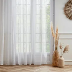 Voilage|EMINZA Voilage œillets (280 x 240 cm) Raphaël Blanc