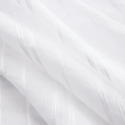 Voilage|EMINZA Voilage œillets (180 x 240 cm) Théo Blanc