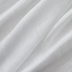 Voilage|EMINZA Voilage œillets effet lin (140 x 240 cm) Robin Blanc